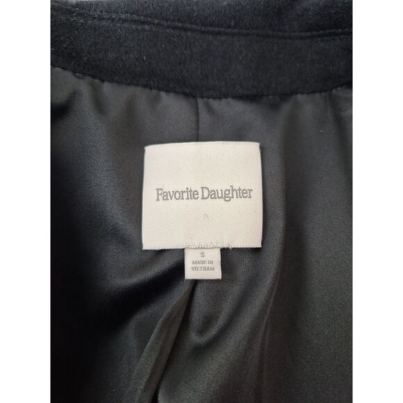 Favorite Daughter Women's Black The City Coat Size Small - Picture 7 of 8